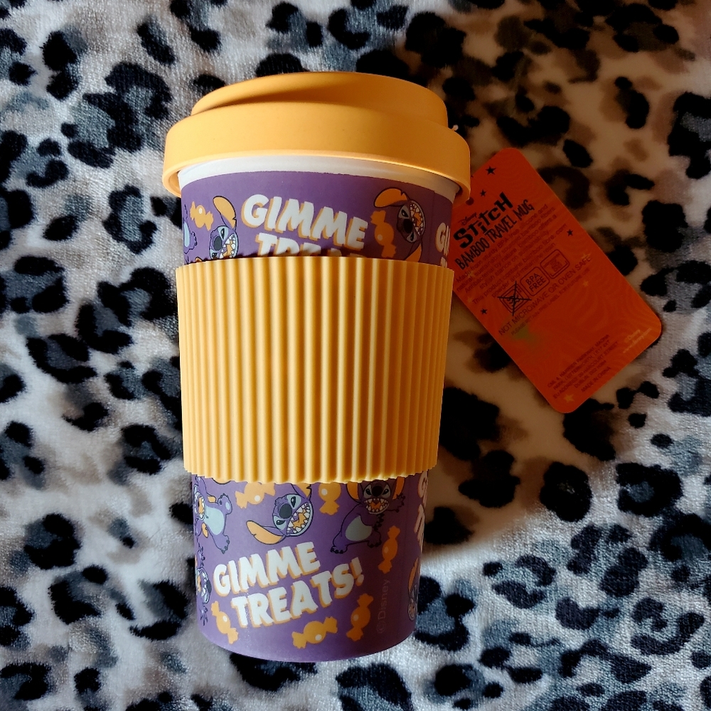 Stitch Bamboo Travel Mug